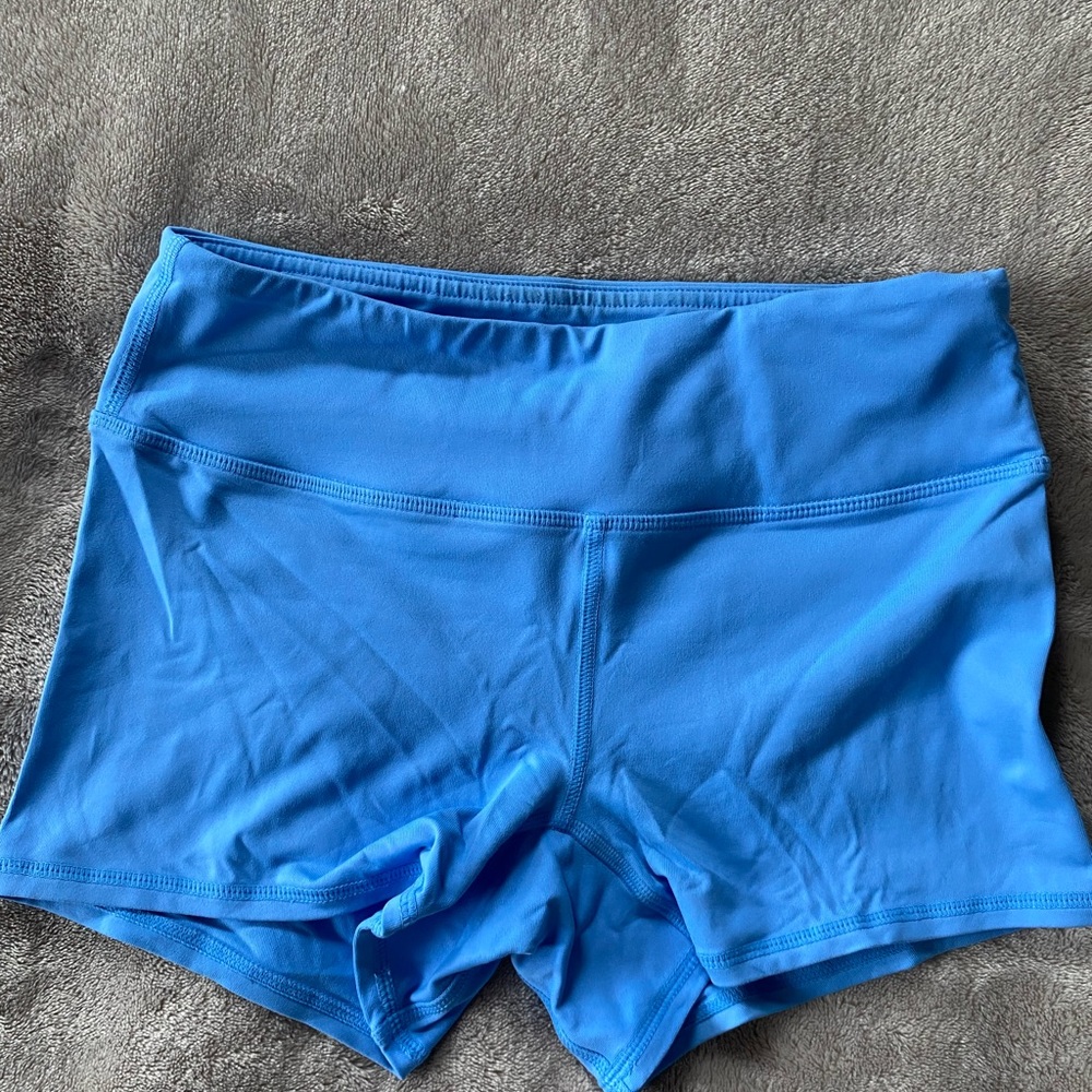 Light Blue Short Gymnastic/Dance Shorts Size XS